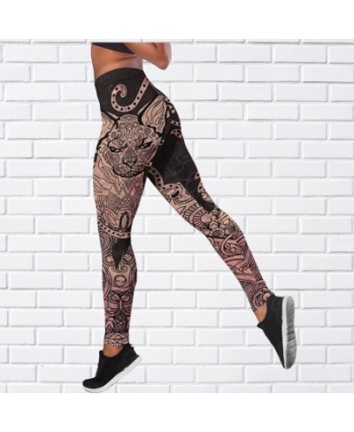 Women's New Fashion Yoga Pants Rose Animal Print Fitness Pants Sports Pants Yoga Pants Fitness Pants Leggings XS-8XL $24.26 -...