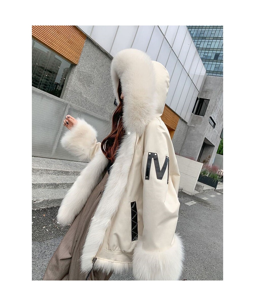 2022 Women Elegant Solid Faux Fur Coats Female Winter Thick Warm Parkas Lady Korean Double Sided Coats $105.08 - Jackets & Coats