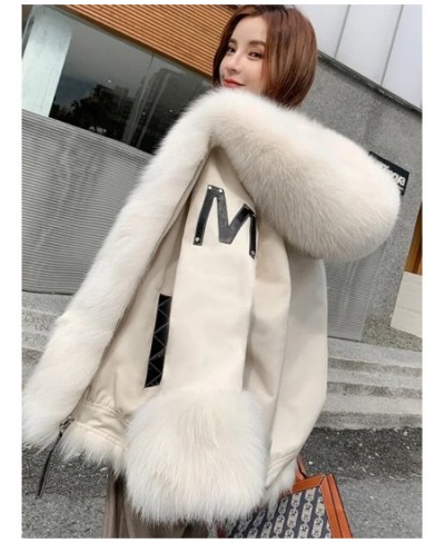 2022 Women Elegant Solid Faux Fur Coats Female Winter Thick Warm Parkas Lady Korean Double Sided Coats $105.08 - Jackets & Coats