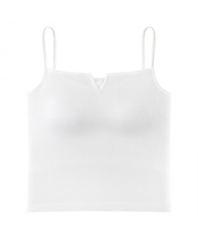 Fixed Cup Beautiful Back Camisole Women's Strap Chest Pad Wrapped Chest Strapless Summer Wear Base Underwear Women's Bra $21....