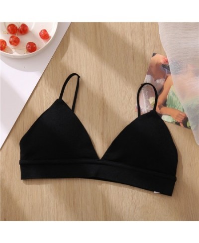 Women Sexy Seamless Bras Deep V Neck Female Breathable Underwear Push Up U Back Brassiere Padded Wireless Intimates Lingerie ...