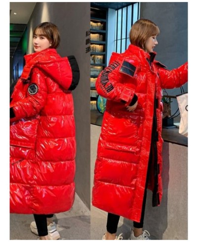 New Women Winter Long Down Parka Coat Jacket With Hood Female Loose Casual Thick Warm Zipper Coat Winproof Vintage Outwears $...