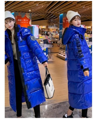 New Women Winter Long Down Parka Coat Jacket With Hood Female Loose Casual Thick Warm Zipper Coat Winproof Vintage Outwears $...