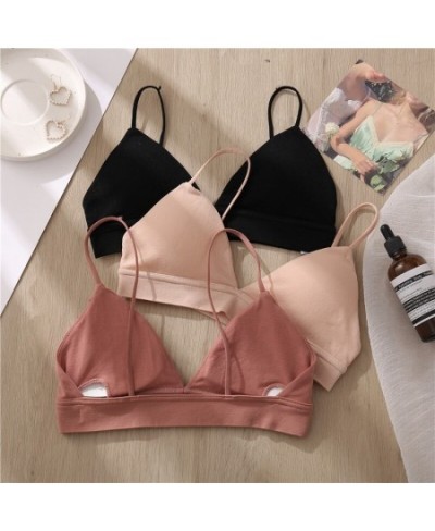 Women Sexy Seamless Bras Deep V Neck Female Breathable Underwear Push Up U Back Brassiere Padded Wireless Intimates Lingerie ...