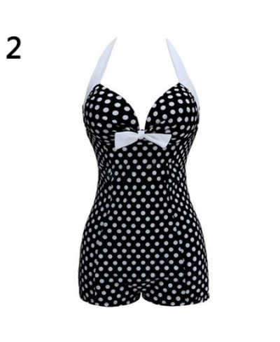 Women's Swimwear Bodysuit One-piece Bathing Suit Dotted Beachwear Push Up Monokini Swimsuit Beachwear Bathing Suits $37.27 - ...