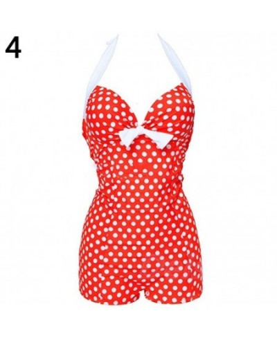 Women's Swimwear Bodysuit One-piece Bathing Suit Dotted Beachwear Push Up Monokini Swimsuit Beachwear Bathing Suits $37.27 - ...