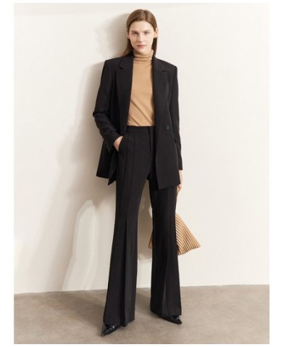 Pants for Women 2023 Spring Office Lady Trousers Professional Stretchy Straight Casual Versatile Pants 12351006 $100.87 - Pan...