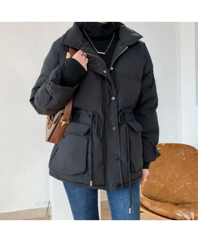 Jackets for Women Winter 2023 Casual Padded Puffer 4 Colors Korean Style Warm Coat Black Femme Parkas Autumn Women Clothing $...