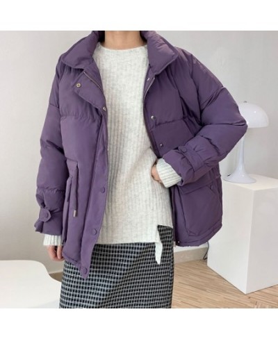 Jackets for Women Winter 2023 Casual Padded Puffer 4 Colors Korean Style Warm Coat Black Femme Parkas Autumn Women Clothing $...