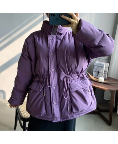 Jackets for Women Winter 2023 Casual Padded Puffer 4 Colors Korean Style Warm Coat Black Femme Parkas Autumn Women Clothing $...