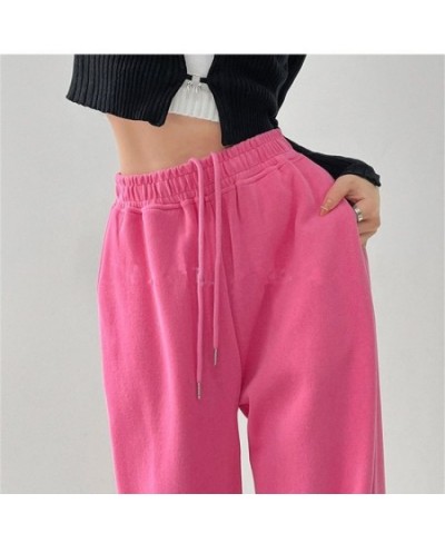 Women Sweatpants Sring Summer Baggy Pants High Waist Sports Pants Trousers Women Casual Joggers Streetwear Pants $39.41 - Pan...