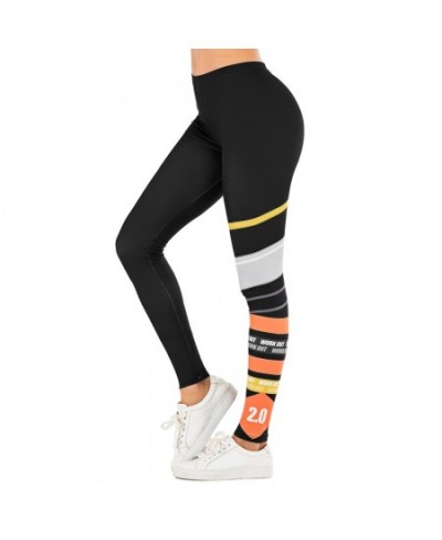 Sexy Women Legging leaf Printing Fitness leggins Fashion Slim legins High Waist Leggings Woman Pants $25.42 - Bottoms