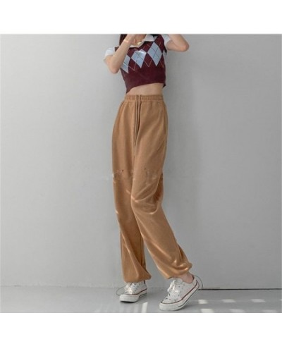 Women Sweatpants Sring Summer Baggy Pants High Waist Sports Pants Trousers Women Casual Joggers Streetwear Pants $39.41 - Pan...