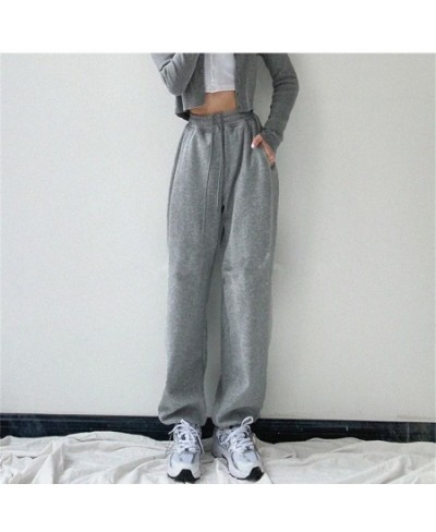 Women Sweatpants Sring Summer Baggy Pants High Waist Sports Pants Trousers Women Casual Joggers Streetwear Pants $39.41 - Pan...