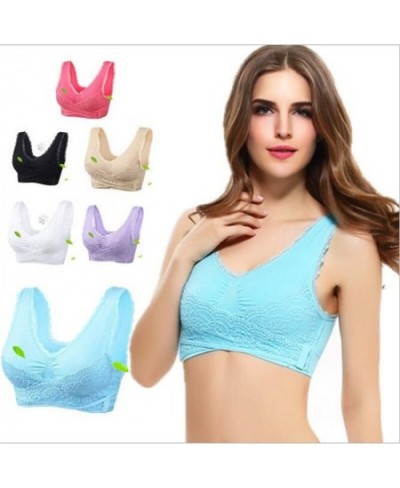 Fashion Women's Casual Underwear Seamless Fitness High Waist Vest 6 Colors Soft Lace Slim Vest Plus Size. $17.94 - Underwear