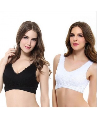 Fashion Women's Casual Underwear Seamless Fitness High Waist Vest 6 Colors Soft Lace Slim Vest Plus Size. $17.94 - Underwear