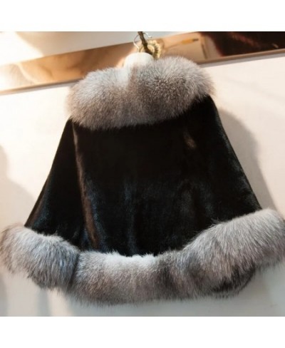 Winter Bride Shawl Faux Fox Fur Sleeveless Shawl Wedding Dress Cloak Dress Fur Cape Jacket Female For Evening Party $76.15 - ...