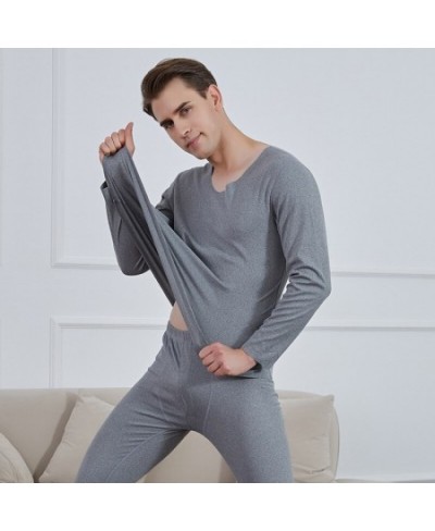 Women's Thermal Underwear Men Long Johns Set Woman 2 Pieces Winter Clothing Men Women Thermal Warm Pijamas $59.33 - Underwear