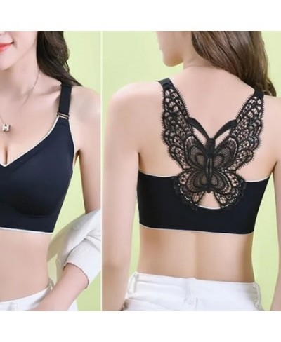 Large size 5XL no steel ring bra beautiful back sexy underwear women Seamless comfortable female sports vest $14.13 - Underwear