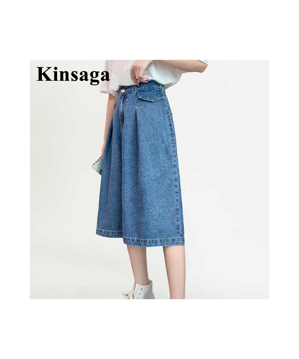 Women Street Pleated Loose Wide Leg Mid-calf Jeans Mom 4XL Summer Baggy Y2K Boyfriend Capri Elastic Waist Denim Bermuda $45.3...