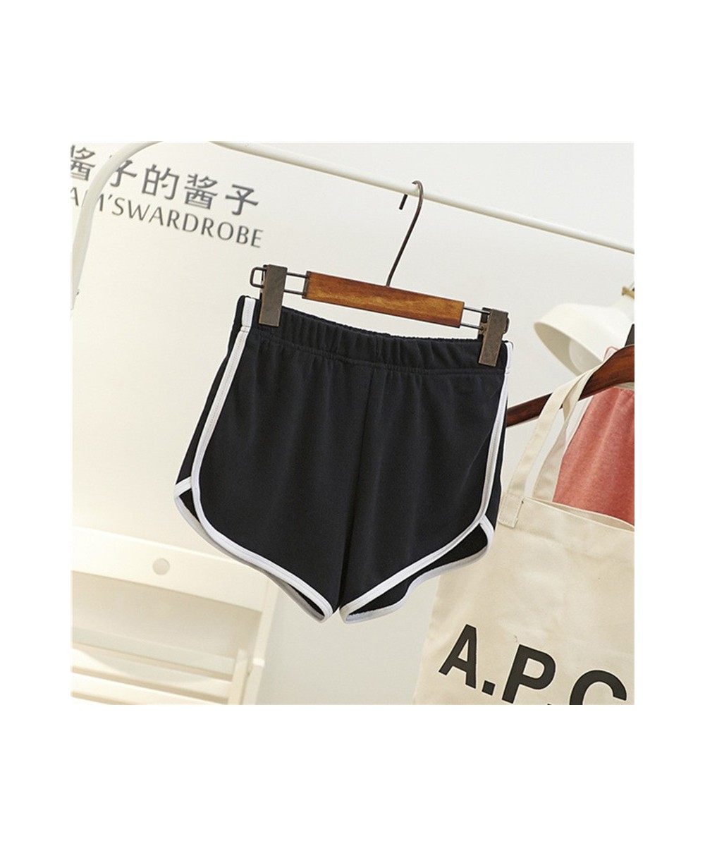 2022 Summer Fashion Stretch Waist Casual Shorts Woman High Waist Black White Shorts Harajuku Beach Sexy Short Women'S Clothin...