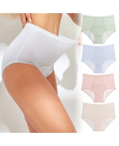 Leakproof Menstrual Period Panties Incontinence Underwear Sexy Breathable Physiological Pants Women High Waist Briefs Lingeri...