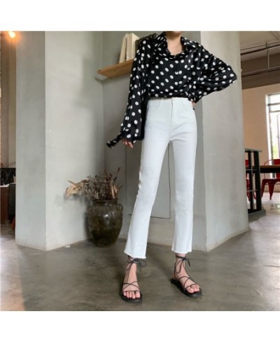 Ay1069 2023 spring summer autumn new women fashion casual Denim Pants woman female OL high waisted jeans korean fashion $38.7...