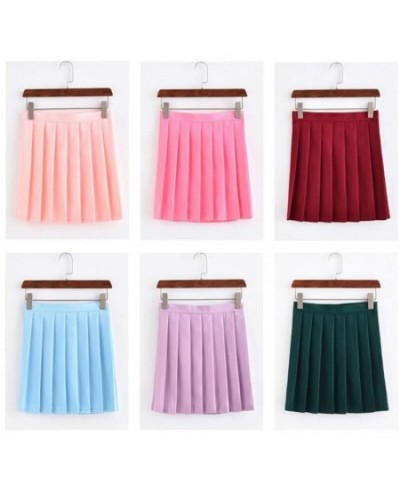 Women Summer JK High School Class Students Uniform Skirt Young Girls Preppy Style Pleated Striped Short Skirt $46.63 - Skirts