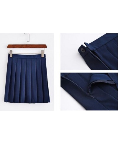 Women Summer JK High School Class Students Uniform Skirt Young Girls Preppy Style Pleated Striped Short Skirt $46.63 - Skirts