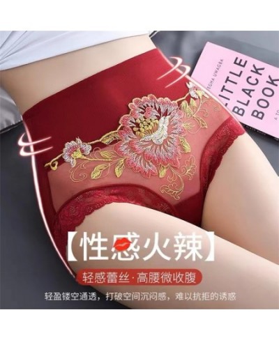 3Pcs Women's Panties Sexy Lace Embroidered Breathable Soft Lingerie Women's Panties Sexy Sheer Women's Panties $24.50 - Under...