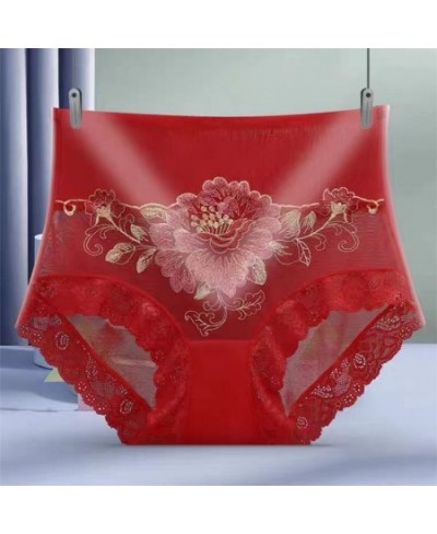 3Pcs Women's Panties Sexy Lace Embroidered Breathable Soft Lingerie Women's Panties Sexy Sheer Women's Panties $24.50 - Under...