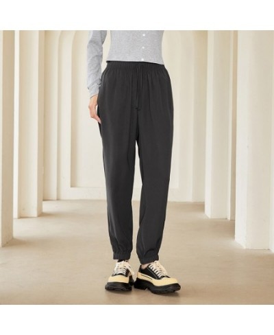 Casual Pants Women Spring Autumn Trouser Sports Leggings Ninth Pants Comfortable Wearable Home Pajama Pants $39.28 - Sleepwears