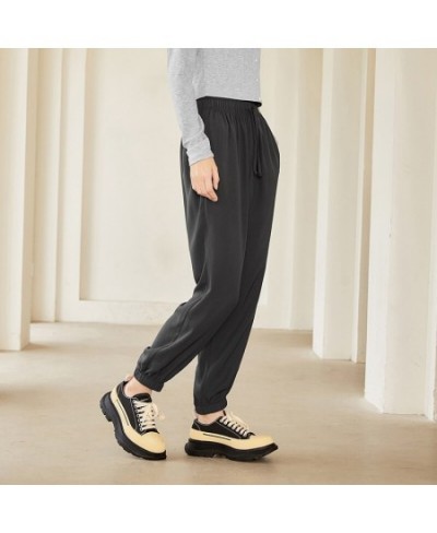 Casual Pants Women Spring Autumn Trouser Sports Leggings Ninth Pants Comfortable Wearable Home Pajama Pants $39.28 - Sleepwears