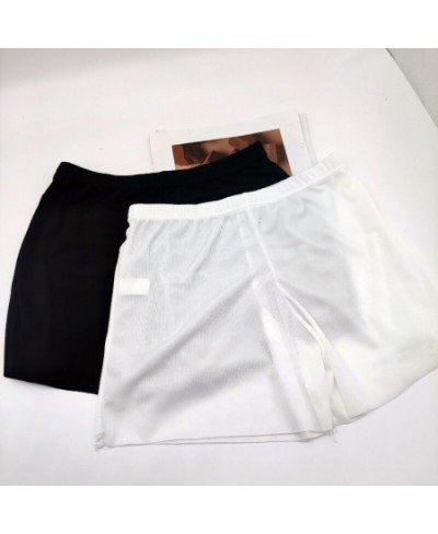 Summer Knit Shorts Cotton White Women Casual Mini Black Sexy High Waist Ribbed Streetwear Basic Biker Shorts High Stretched $...