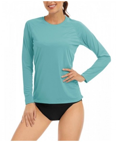 UPF 50+ Sun/Skin Protection Quick Dry T-Shirts Womens Long Sleeve Outdoor Performance Tee Shirts Summer Casual Tops $27.27 - ...