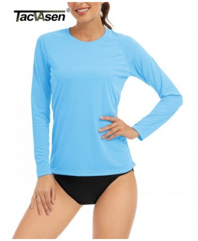 UPF 50+ Sun/Skin Protection Quick Dry T-Shirts Womens Long Sleeve Outdoor Performance Tee Shirts Summer Casual Tops $27.27 - ...