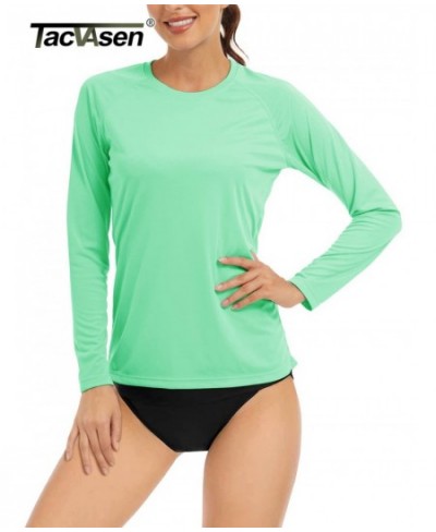 UPF 50+ Sun/Skin Protection Quick Dry T-Shirts Womens Long Sleeve Outdoor Performance Tee Shirts Summer Casual Tops $27.27 - ...