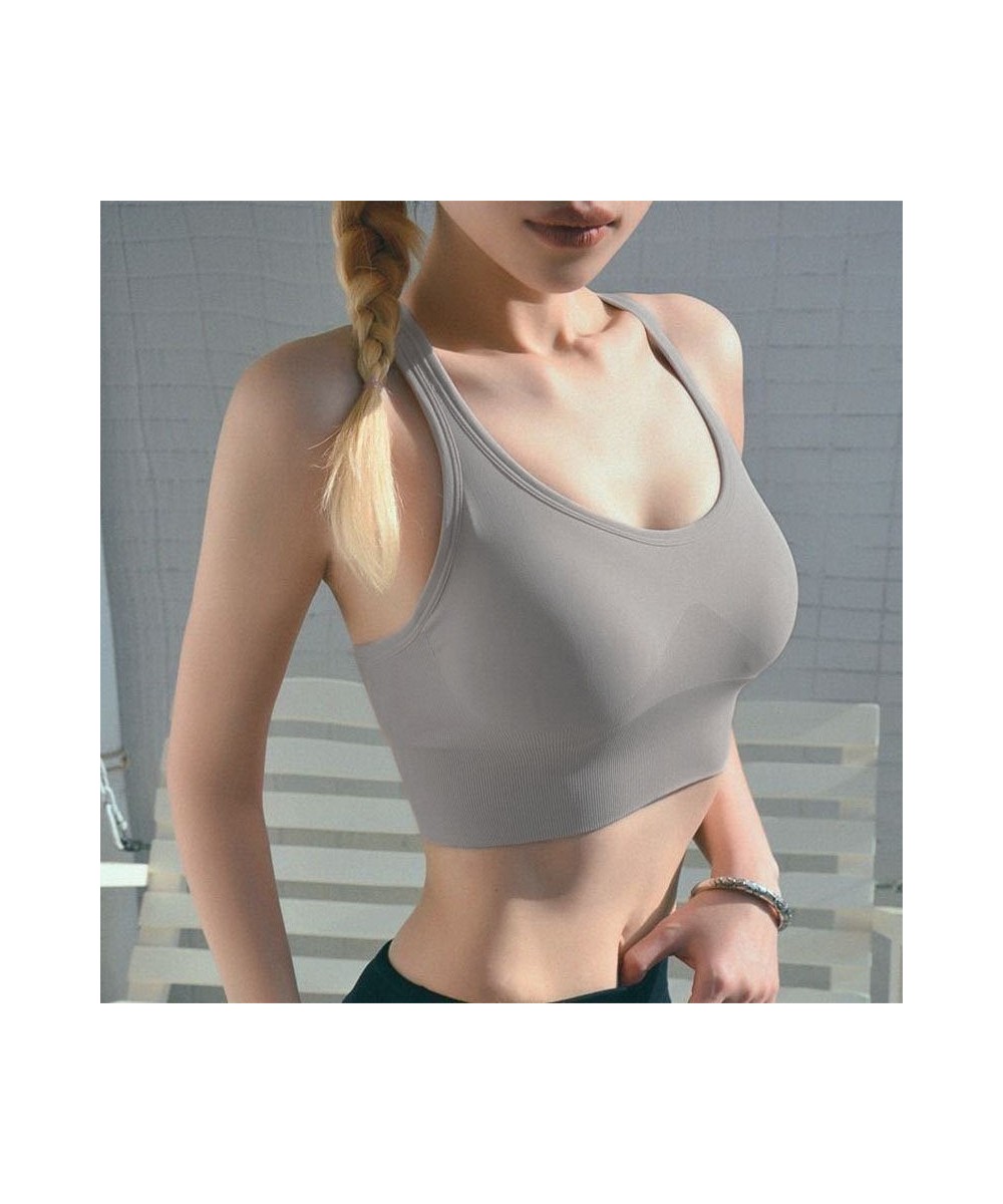 Women Underwear Bra Soft Lingerie Add pad Bra Seamless Push Up Cotton Tops Bralette Brassiere Wireless Sports Vest $21.77 - U...