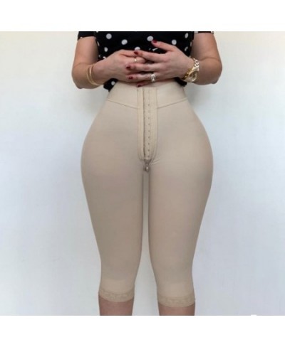 High Waisted Leggings Women Buttery Soft Tummy Control waist trainer powernet Fajas Colombianas Post Surgery Compression BBL ...