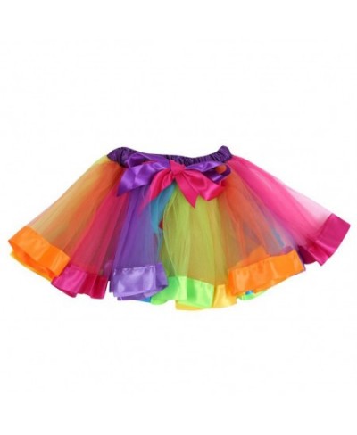 Ball Gown Miniskirt Women's Multicolour Tie-dye 3 Layered Elastic High Waist Short Skirt Fashion Adult Tutu Dancing Skirt 202...