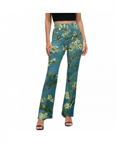 Jugnle Floal Pants Exotic Garden Flowers Elastic High Waist Sexy Flare Trousers Women Pattern Street Wear Pants Birthday $34....