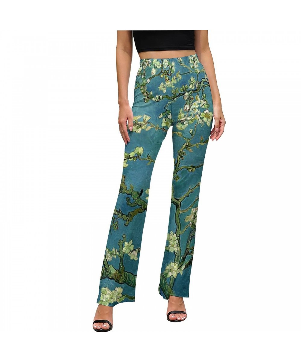 Jugnle Floal Pants Exotic Garden Flowers Elastic High Waist Sexy Flare Trousers Women Pattern Street Wear Pants Birthday $34....