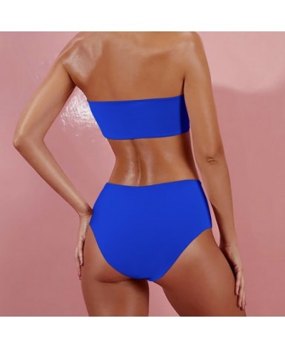 Sexy Bikini Set 2023 Women Swimsuit Mujer High Waist Push Up Beachwear Bathing Suits Swimwear Brazilian Bandeau Bikini Woman ...