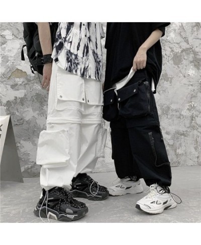 Disassembled Cargo Pants Women High Street Vintage Hip Hop Multi Pocket Sweatpants Women Loose Casual Trousers Women Pants $4...