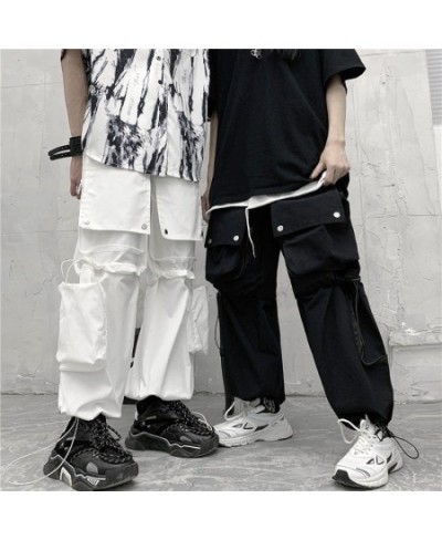 Disassembled Cargo Pants Women High Street Vintage Hip Hop Multi Pocket Sweatpants Women Loose Casual Trousers Women Pants $4...