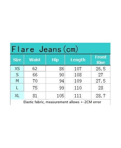 2023 New Women High Waist Ripped Flare Jeans Fashion Stretch Skinny Slim Denim Long Pants Street Casual Trousers Top Quality ...