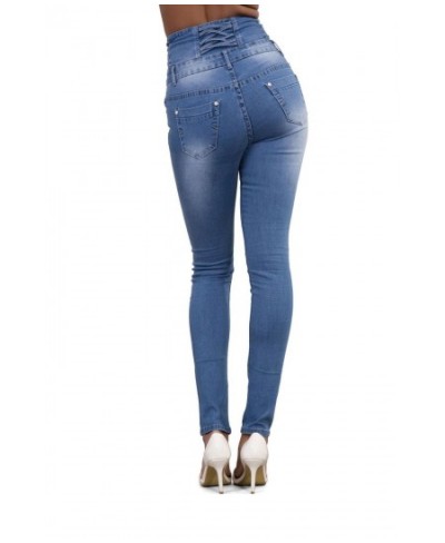 2023 Woman High Waist Jeans Slim Fit Sexy Skinny Hips Jeans Women Autumn Winter Pants High Quality Female Clothing $41.21 - J...