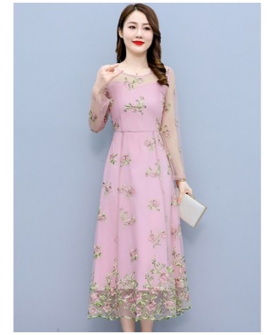 2023 Embroidery Floral Bodycon Dress Spring Summer Casual Luxury Prom Dress Women Elegant Party Night Maxi Vestidos $60.33 - ...