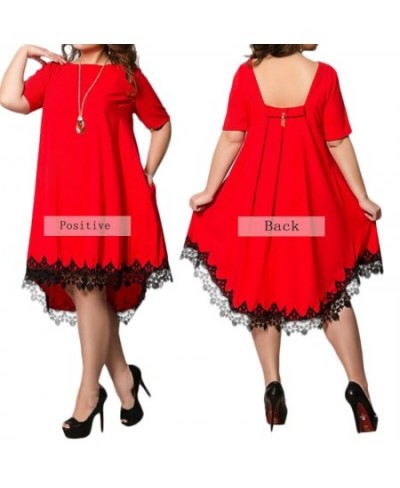 5XL 6Xl Summer Dress Women Casual Summer Mini Backless Lace Dress Tassel Sexy Beach Dresses Party Vestidos $39.95 - Dresses