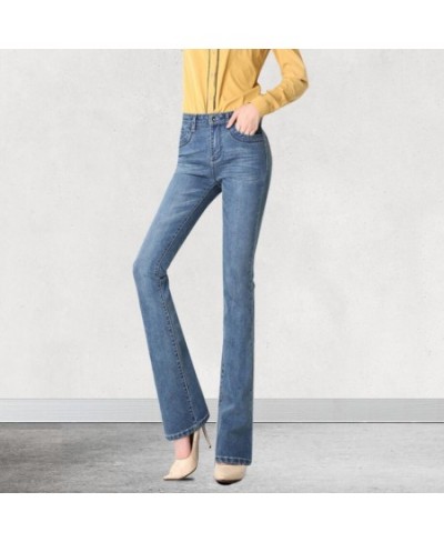 2023 Women's Jeans Trousers Jeans fashion high waist Stretch Flare Pants Slim Pants For Women r1476 $52.29 - Jeans